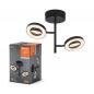 Preview: LEDVANCE 2er LED Deckenstrahler Decor Spot Saturn Schwarz - 3-stufige Farbtemperaturregulierung
